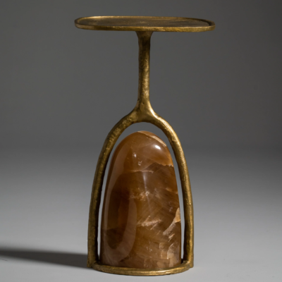 Anvi Side Table – Rock Crystal 