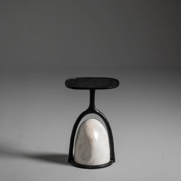 Anvi Side Table – Marble 