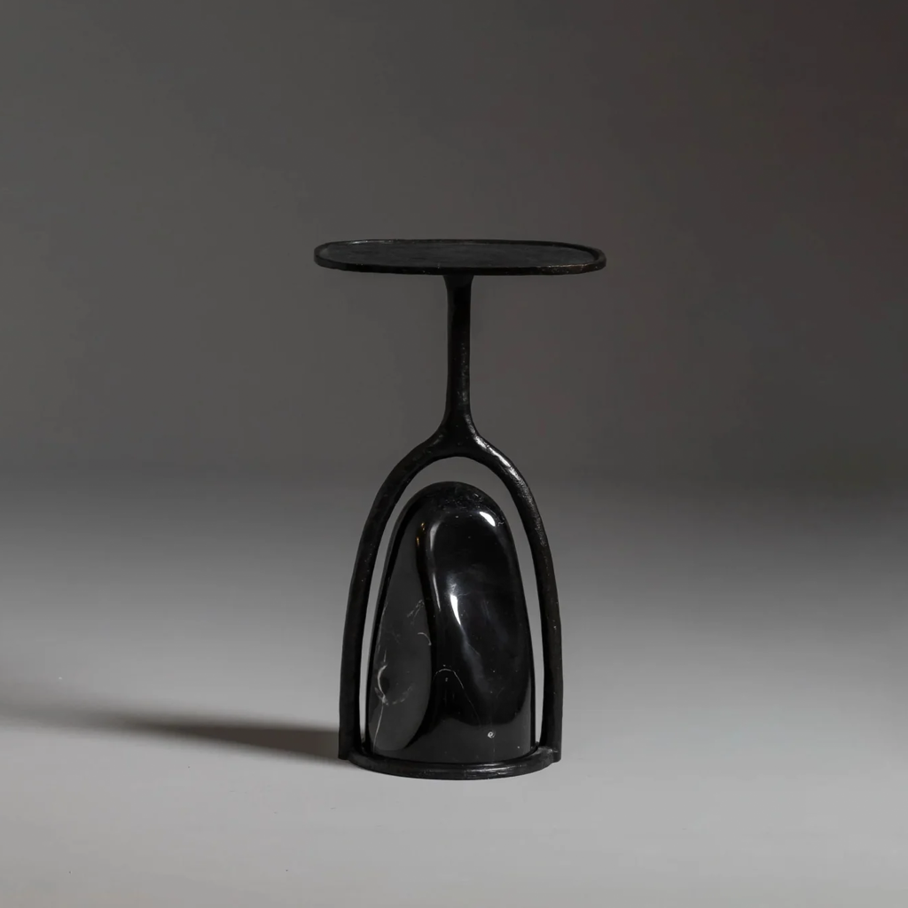 Anvi Side Table - Marble