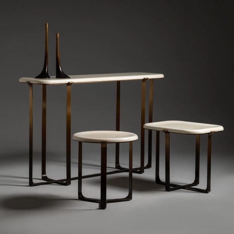 Arch Rectangular Side Table