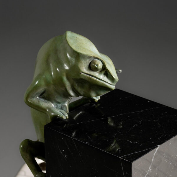 Chameleon Sculpture
