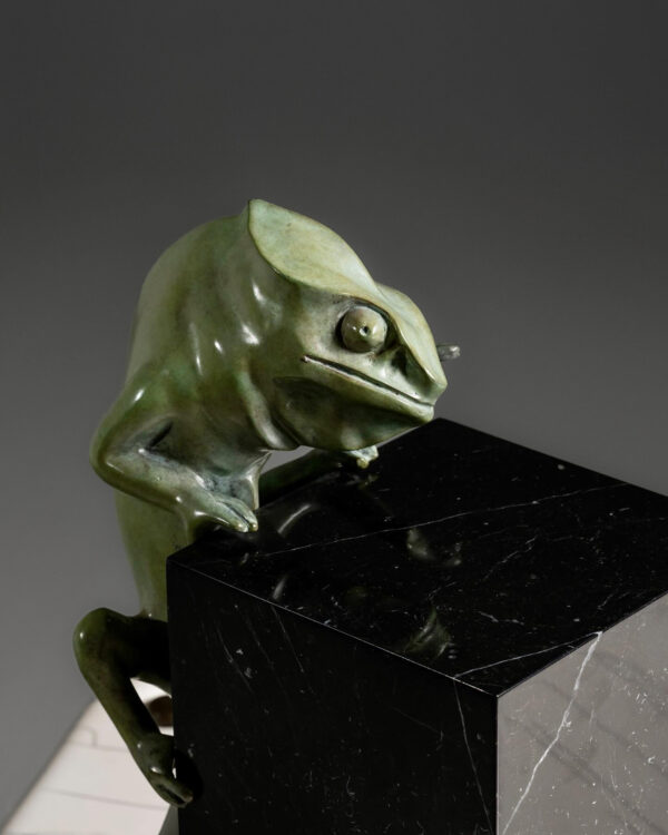 Chameleon Sculpture