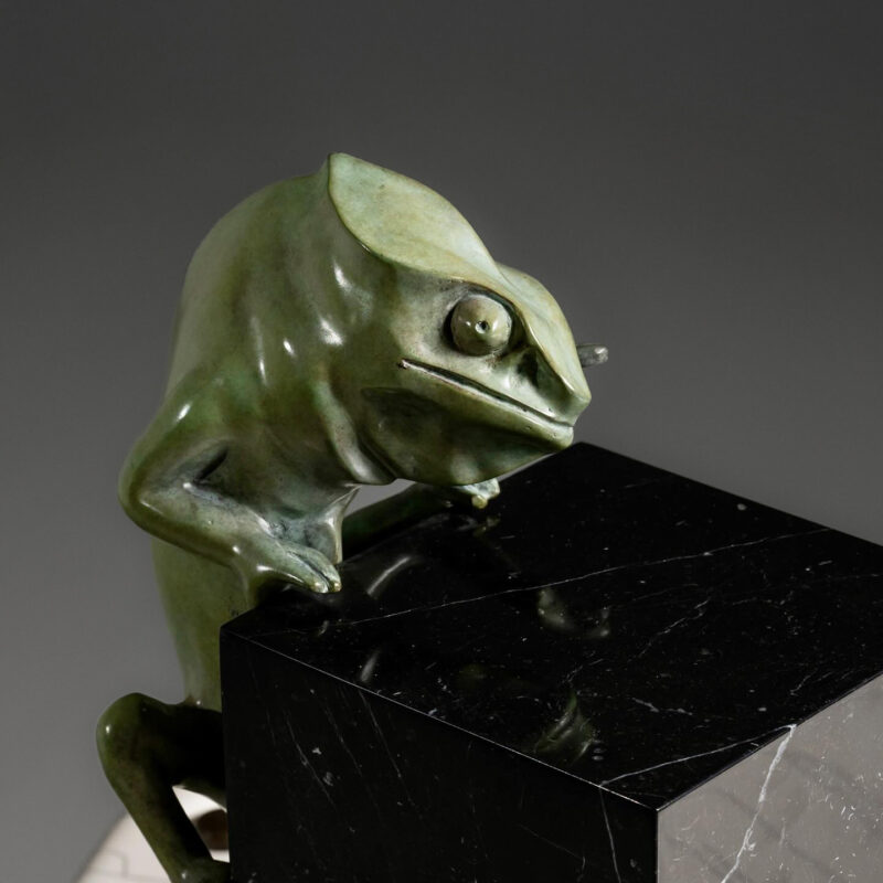 Chameleon Sculpture