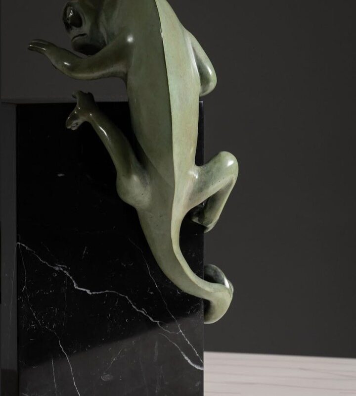 Chameleon Sculpture