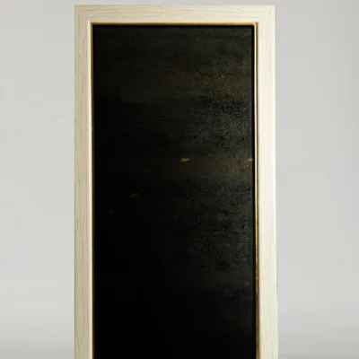 Ivory Antique Mirror
