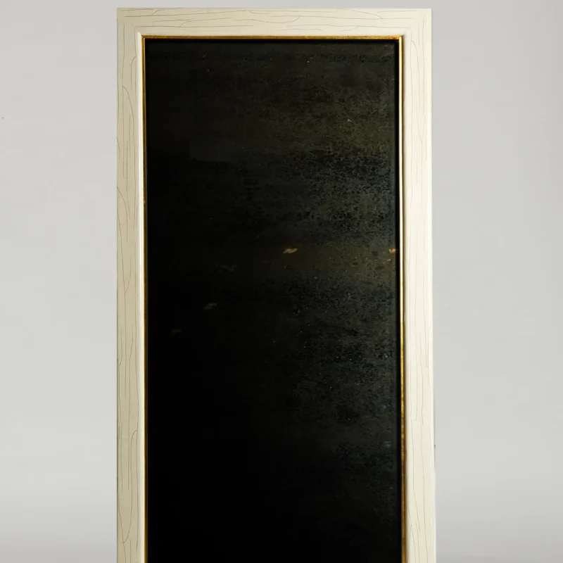 Ivory Antique Mirror