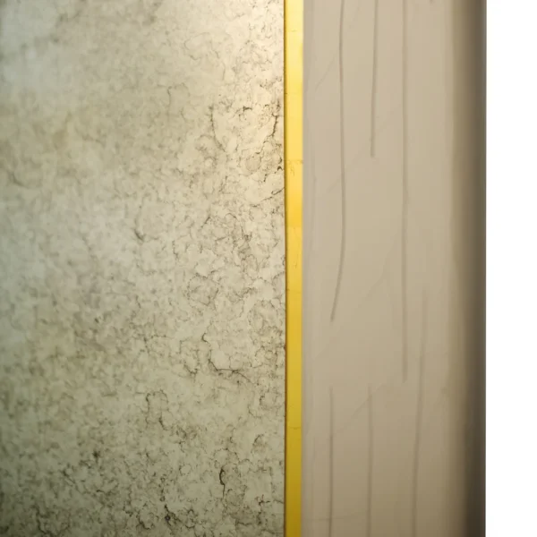 Ivory Antique Mirror