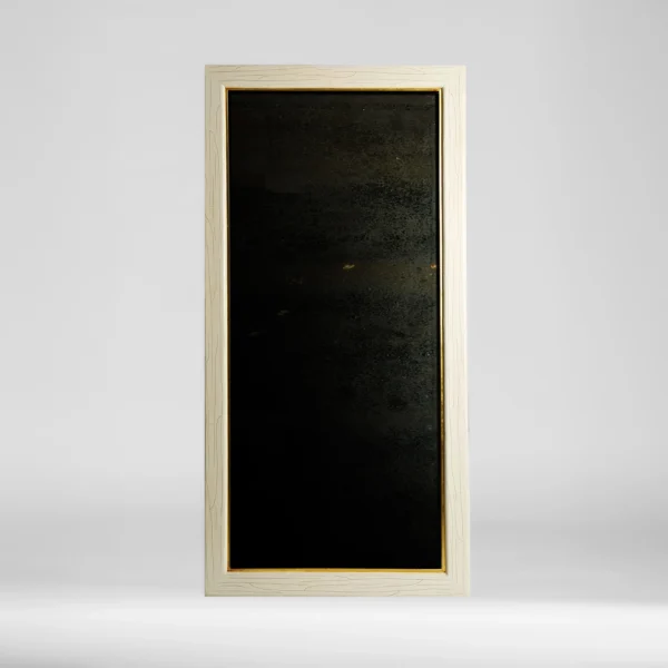 Ivory Antique Mirror