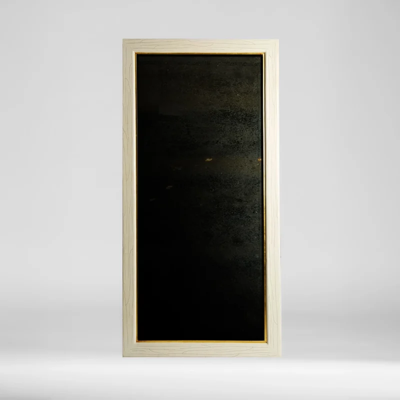 Ivory Antique Mirror