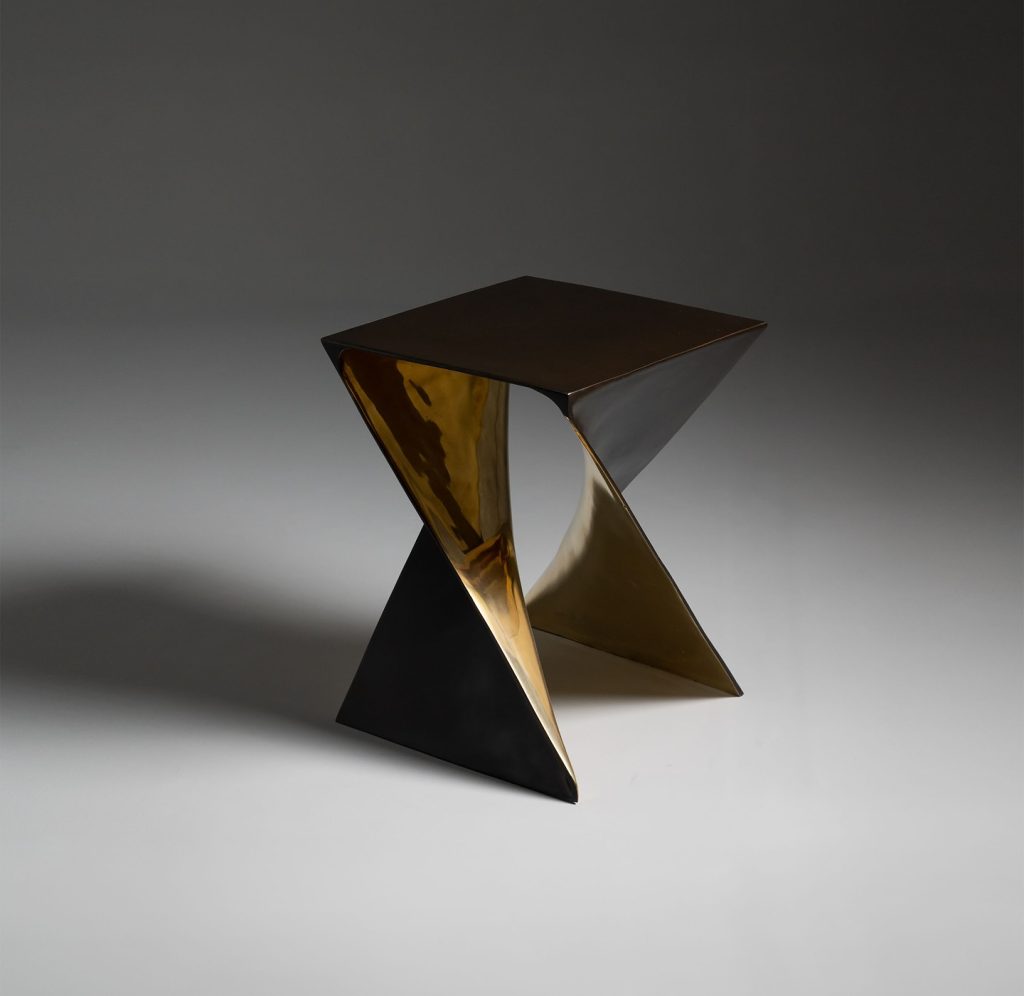 Sancho Bronze Stool