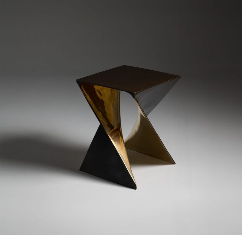 Sancho Bronze Stool