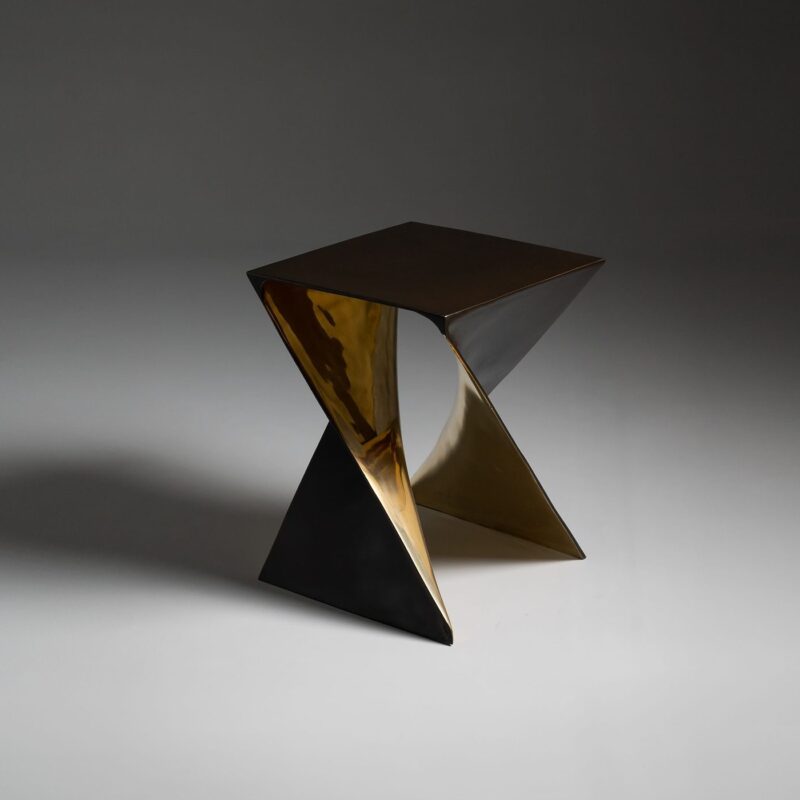 Sancho Bronze Stool