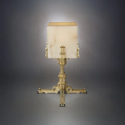 Lampe Laiton Carrée – Polished Brass