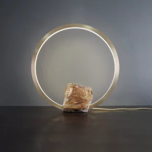 PORTAL TABLE LAMP QUARTZ