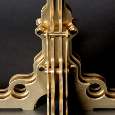 Lampe Laiton Carrée – Polished Brass