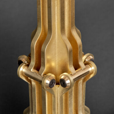 Lampe Laiton Carrée – Polished Brass