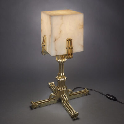 Lampe Laiton Carrée – Polished Brass