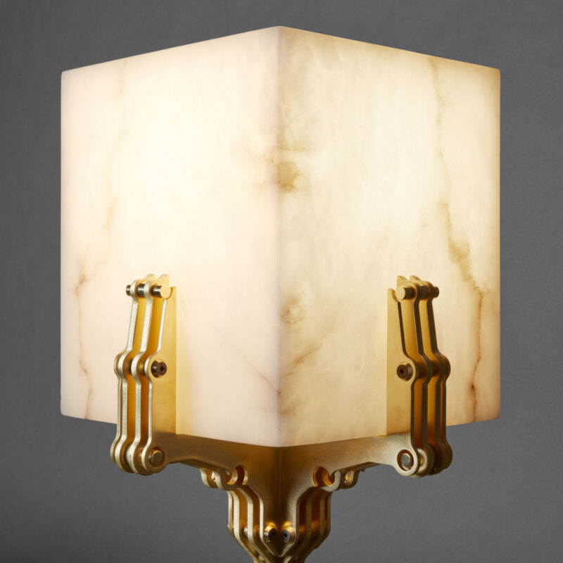 Lampe Laiton Carrée – Polished Brass
