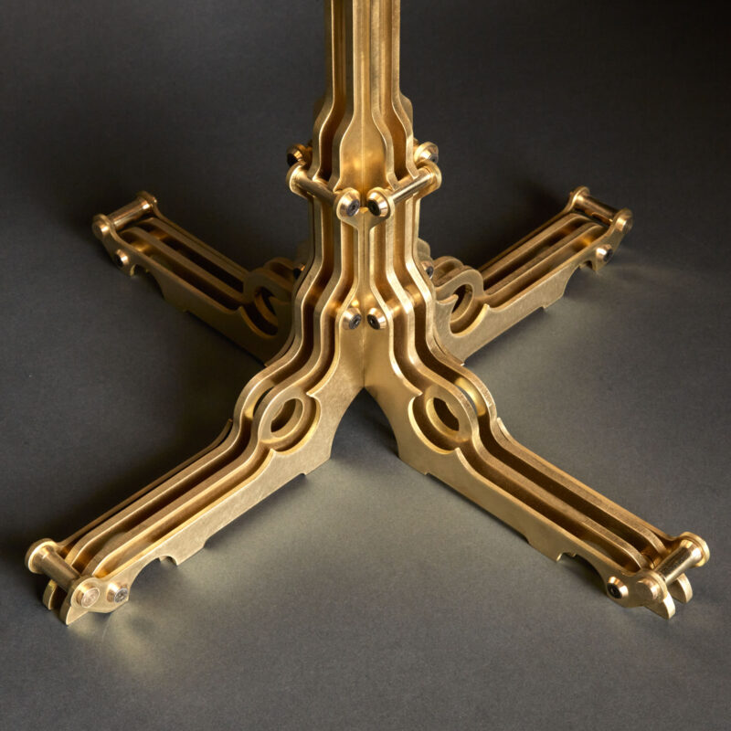 Lampe Laiton Carrée – Polished Brass