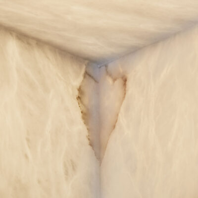 Lampe Laiton Carrée – Patinated Brass