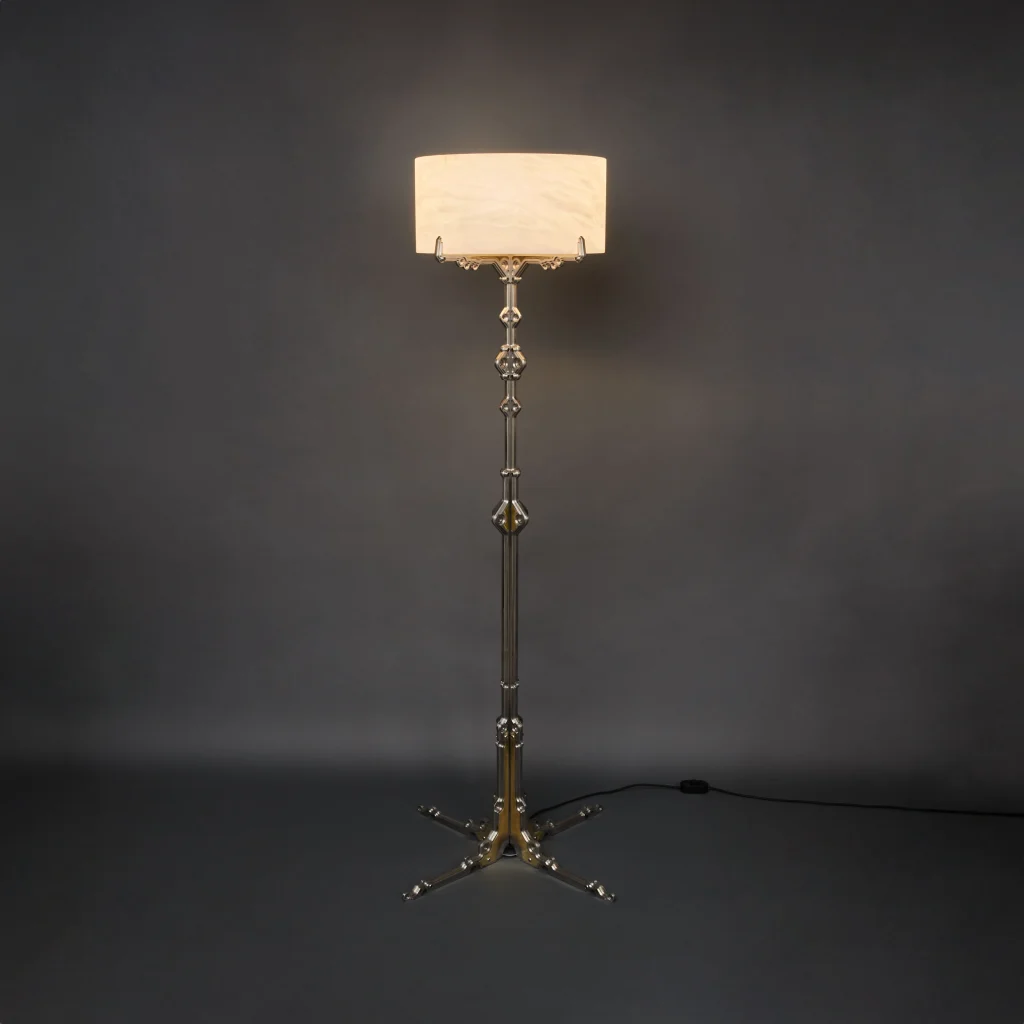 Lampadaire Inox