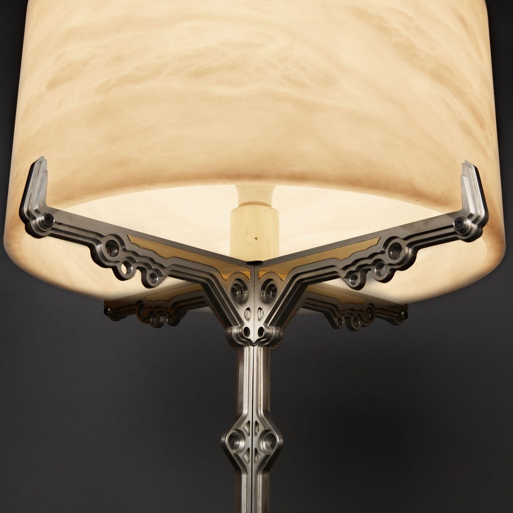 Lampadaire Inox