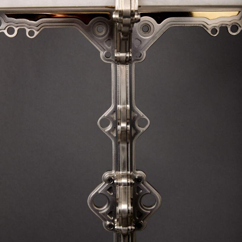 Lampadaire Inox