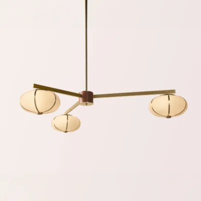 Rib Chandelier 3 Suspension
