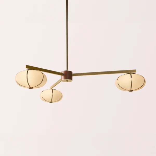 Rib Chandelier 3 Suspension