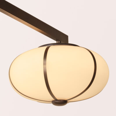 Rib Chandelier 6 Suspension