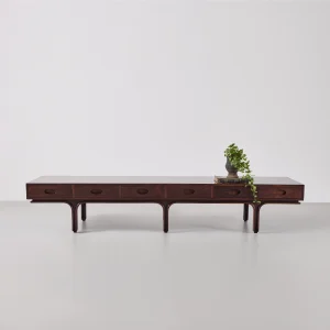 Taddei Cocktail Table by Gianfranco Frattini produced by Bernini