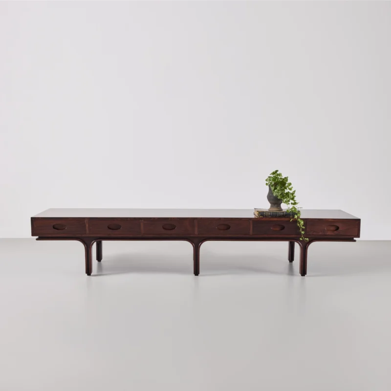 Taddei Cocktail Table by Gianfranco Frattini produced by Bernini