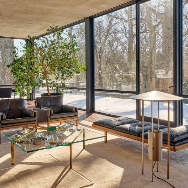 Johnson Kelly Floor Lamp by Philip Johnson and Richard Kelly