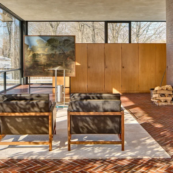 Johnson Kelly Floor Lamp by Philip Johnson and Richard Kelly