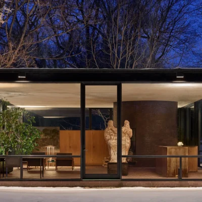 Johnson Kelly Floor Lamp by Philip Johnson and Richard Kelly