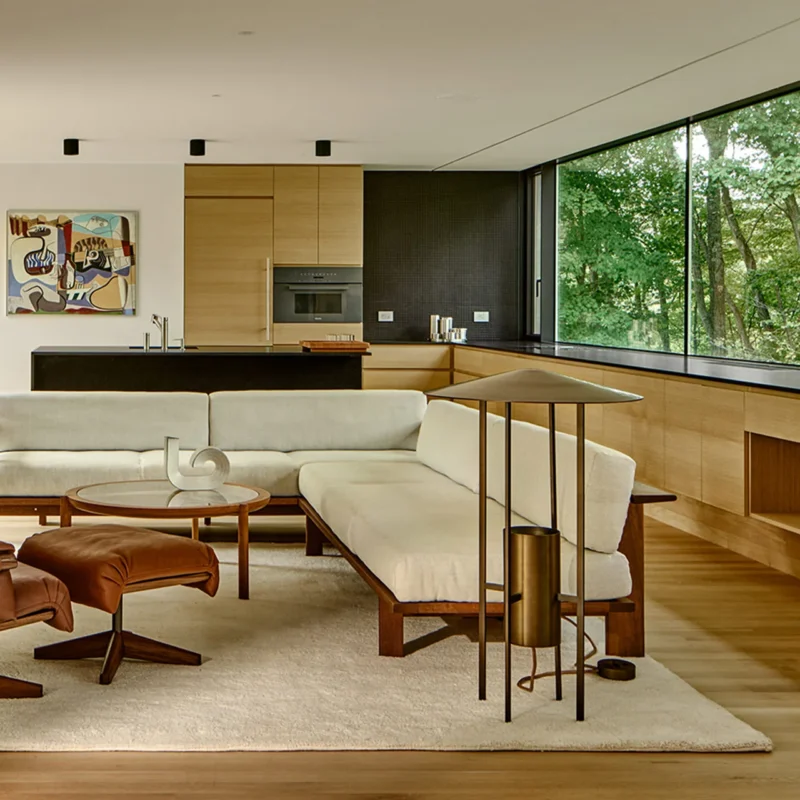 Johnson Kelly Floor Lamp by Philip Johnson and Richard Kelly