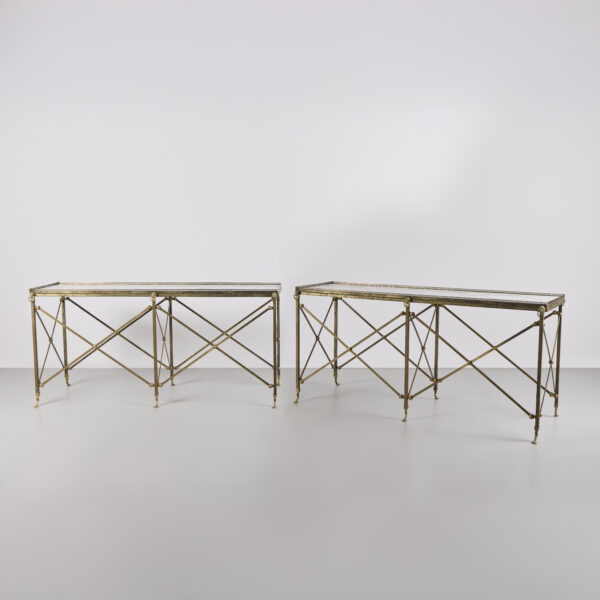 Pair of Principale Console Tables