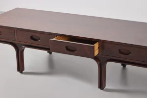 Taddei Cocktail Table by Gianfranco Frattini produced by Bernini