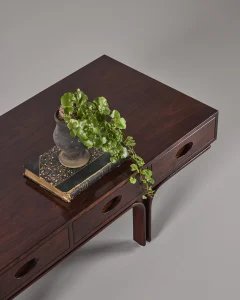 Taddei Cocktail Table by Gianfranco Frattini produced by Bernini