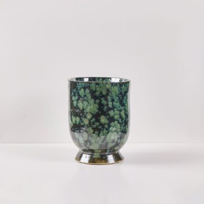 Tall Bowl in Moss Agate