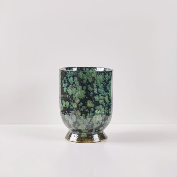 Tall Bowl in Moss Agate