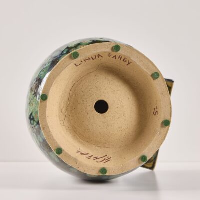 Tall Bowl in Moss Agate