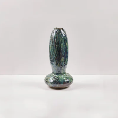 Vessel IV in Moss Agate