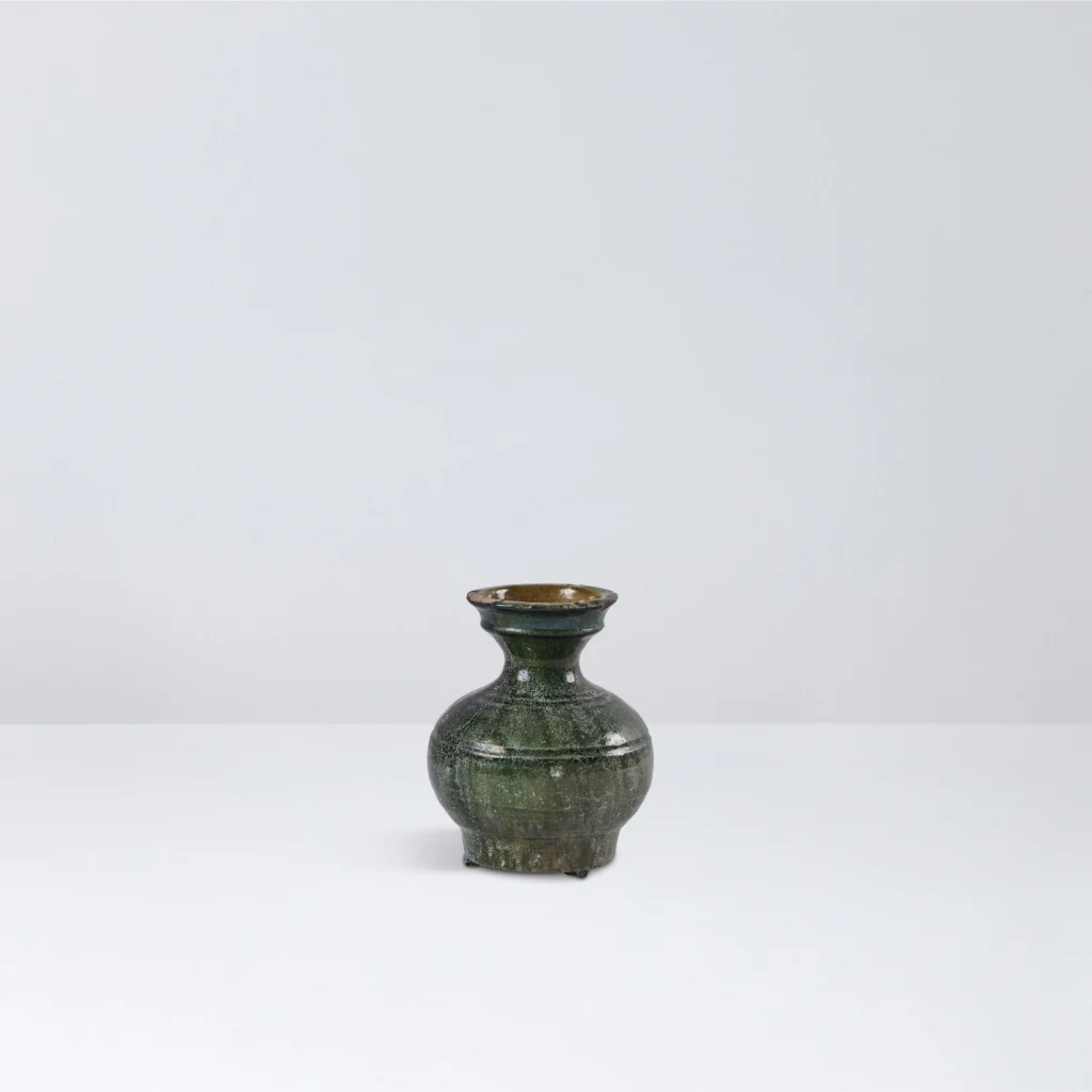 Glazed Stoneware Vase