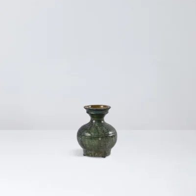 Glazed Stoneware Vase