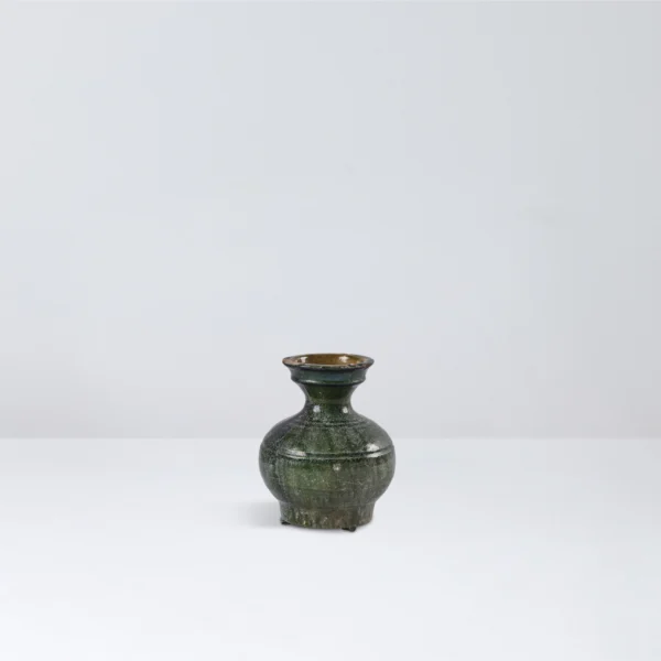 Glazed Stoneware Vase