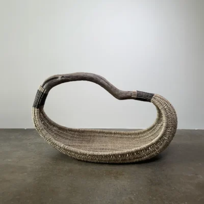 California Coast Driftwood Basket