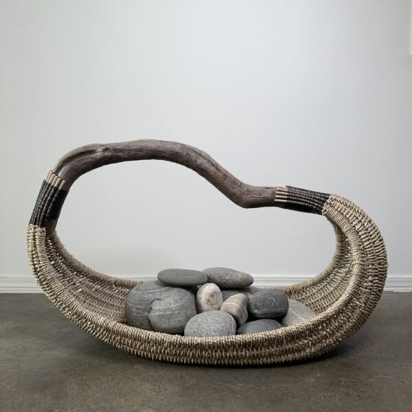 California Coast Driftwood Basket A33