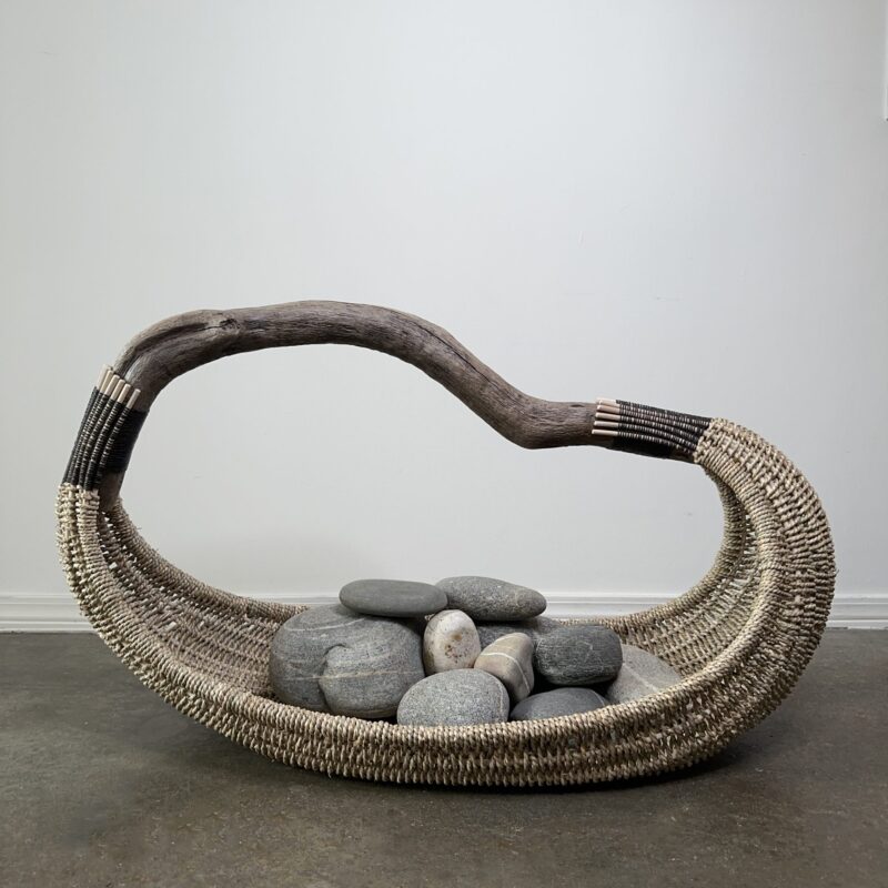 California Coast Driftwood Basket A33