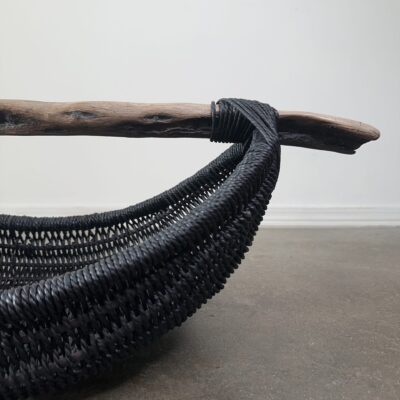 California Coast Driftwood Basket